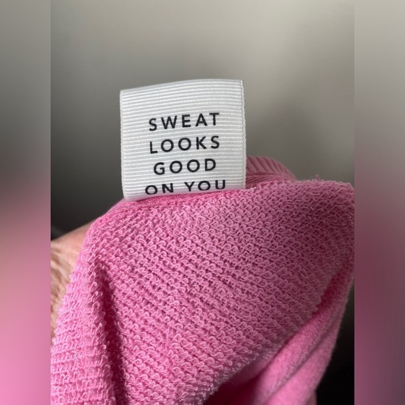 Aerie Cutout Fleece Mini Dress // Pink - Picture 6 of 8